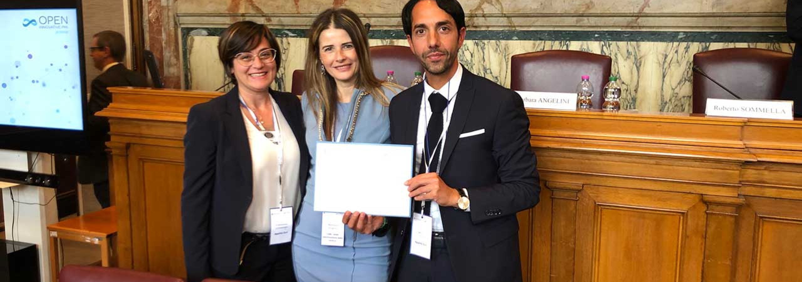 Una società di ingegneria pugliese 3° Classificata al Premio Open Innovative PMI
